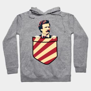 Mark Twain In My Pocket Hoodie